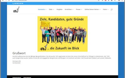Neue Website für die Ötlinger Bürgerinitiative öbi – rechtzeitig vor der Ortschaftsratswahl